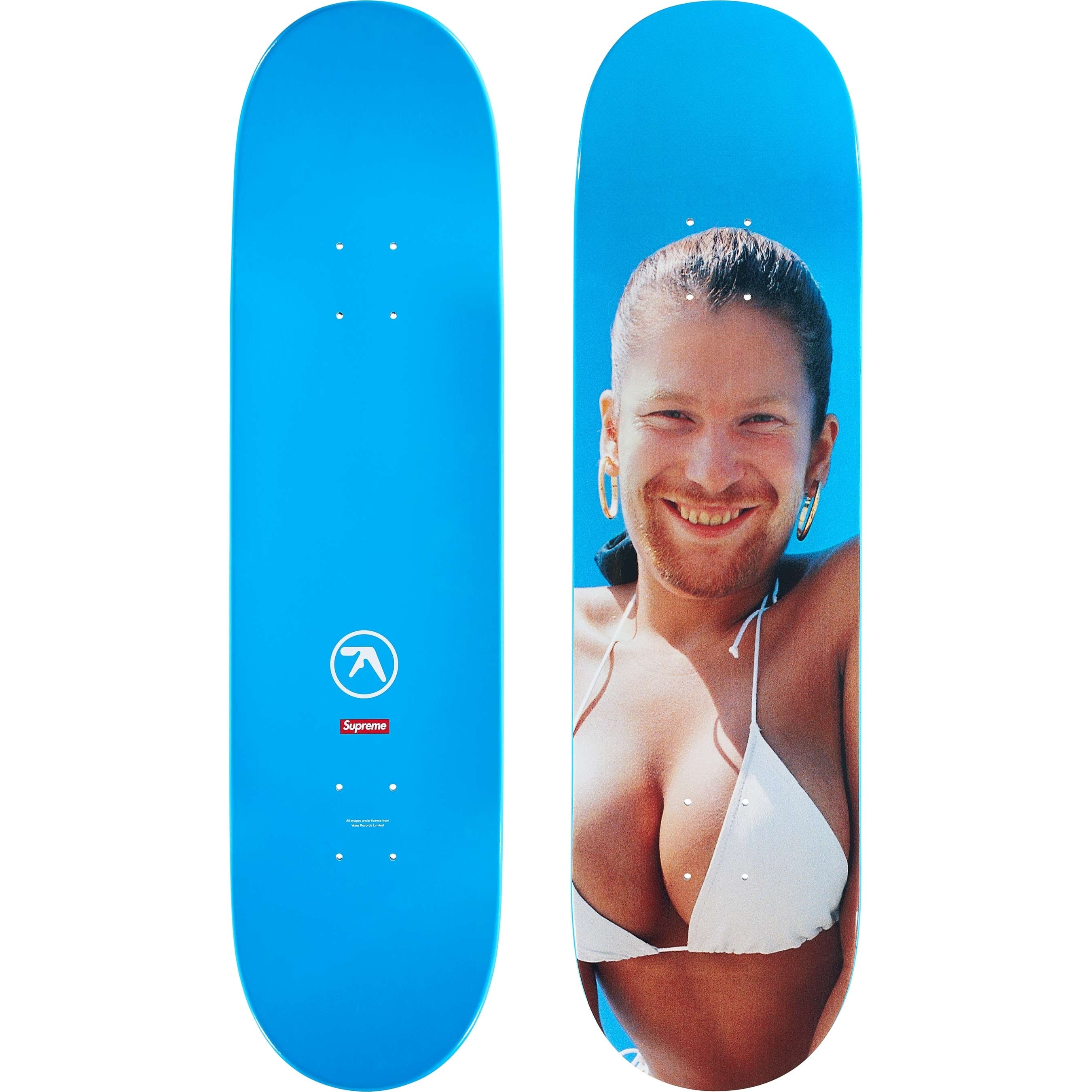 Supreme/Aphex Twin Windowlicker Skateboard view 2